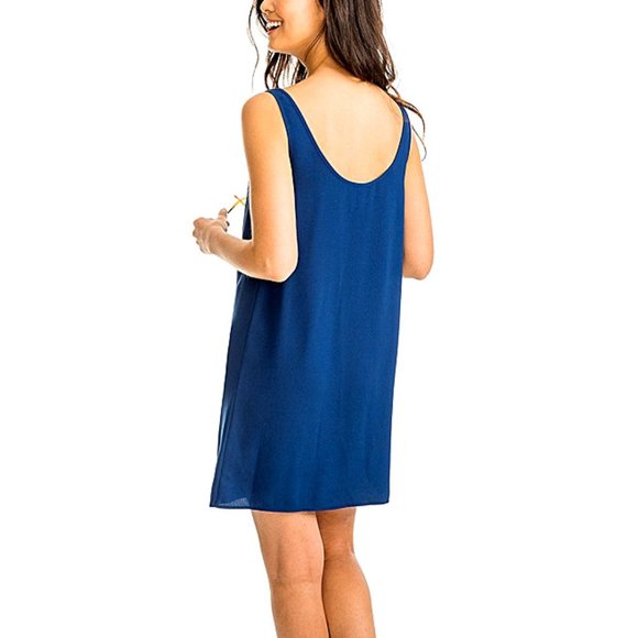 NWT Womens Size XS Southern Tide Navy Blue Carly Tank Mini Dress - Picture 2 of 3